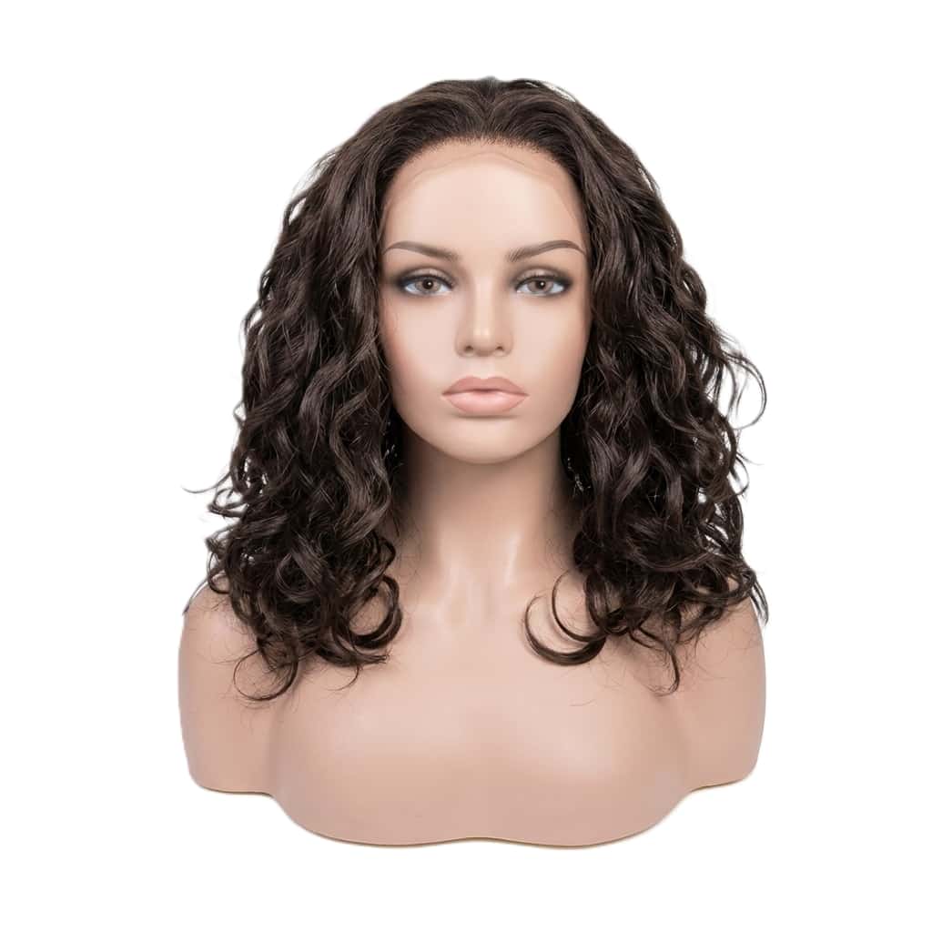 Stema Glueless Human Virgin Hair U Part Leave Out Wigs